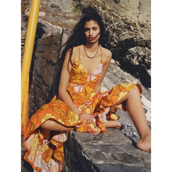 Plenty by Tracy Reese | 100% Cotton Flower Power Maxi Dress | NWT - Picture 11 of 11